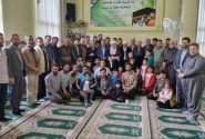 دیدار فرمانده و جمعی از نیروهای قرارگاه شهید کاظمی با امام‌جمعه پاوه