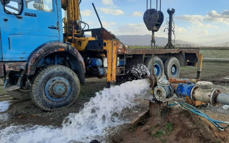 مشکلات آب شهر جوانرود از طریق چاههای منطقه «تم تم» در حال رفع است