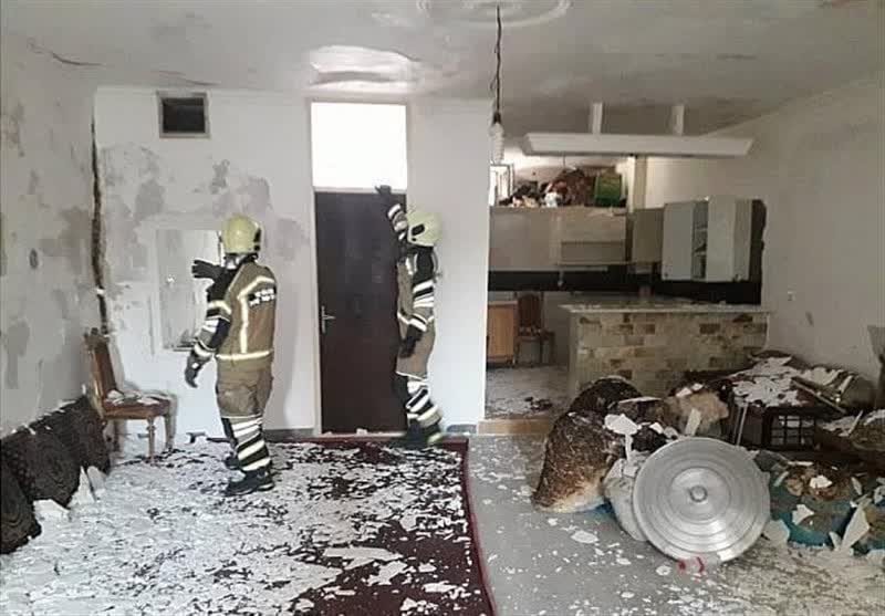 ۴ زخمی بر اثر انفجار یک واحد مسکونی