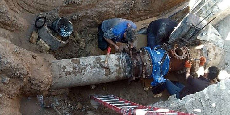 جزئیات تعمیر خط انتقال جمعآوری چاههای کمربندی غربی