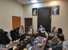 دیدار مشاور وزیر و مدیرکل آموزش و پرورش استان با شهردار کرمانشاه