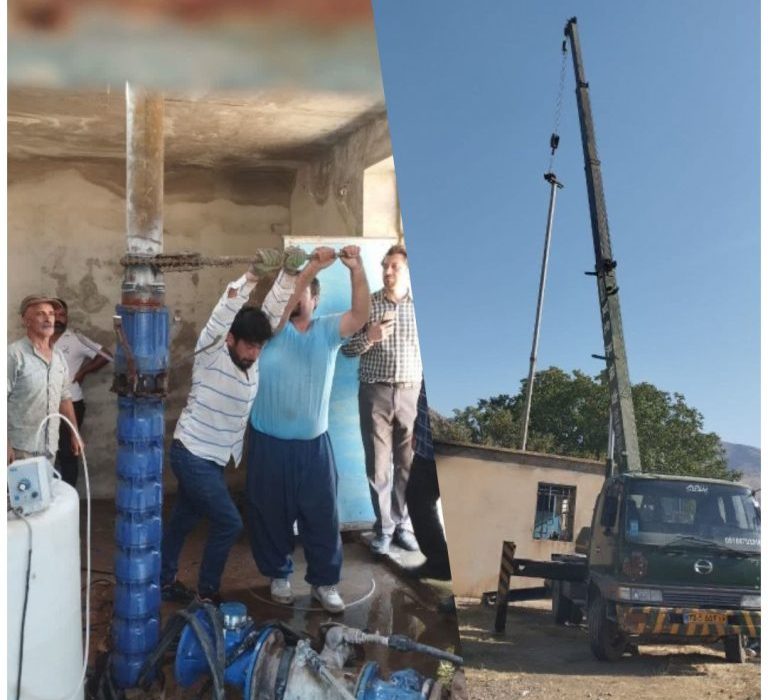 آب ۱۱ روستای مجتمع کندوله مجدداً پایدار شد