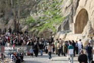 تاق بستان رکورددار بازدید گردشگران نوروزی از آثار تاریخی استان بوده است