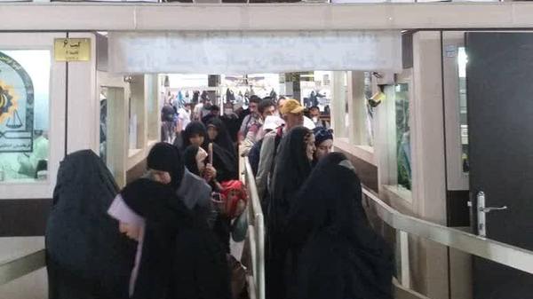 تردد ۸ هزار و ۶۴۷ زائر عتبات عالیات از پایانه مرزی خسروی از ابتدای ماه محرم تاکنون