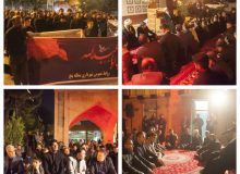 مراسم عزاداری سیدالشهدا در شهرداری کرمانشاه