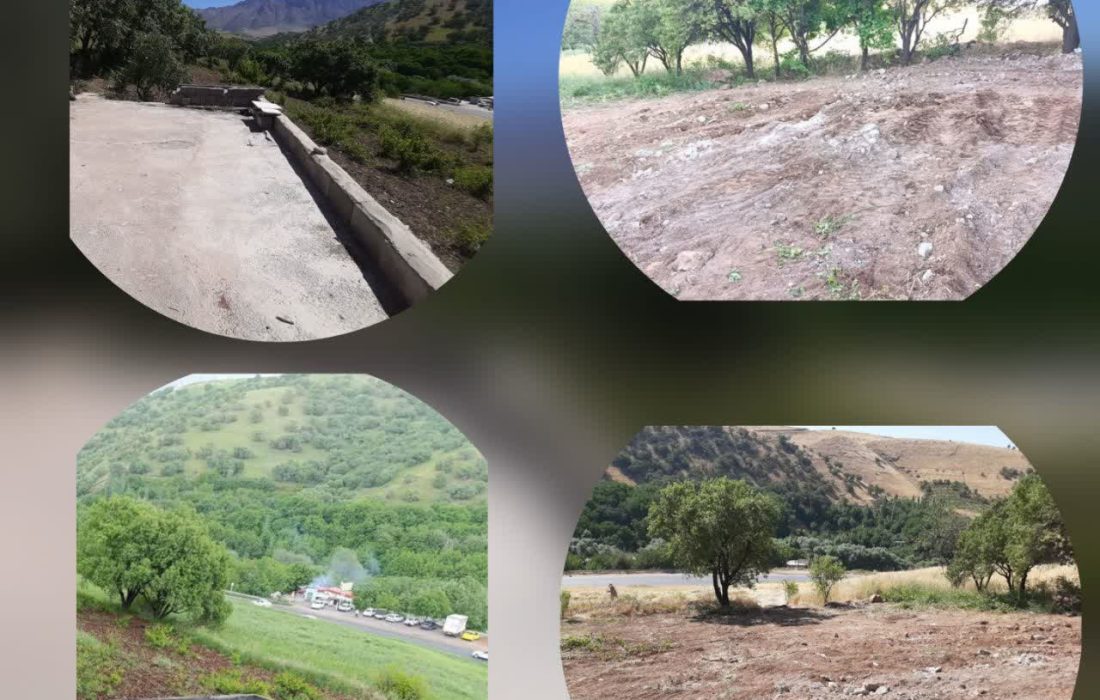 بازدید و برخورد با ساختوسازهای غیرمجاز در مسیر روستایی شهرستان جوانرود
