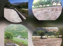 بازدید و برخورد با ساخت‌وسازهای غیرمجاز در مسیر روستایی شهرستان جوانرود