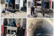 پایش ۲.۵ کیلومتر از شبکه فاضلاب کرمانشاه با ربات‌های ویدئومتری