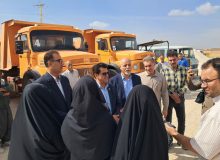 بازدید خبرنگاران از کارخانه آسفالت، دانه‌بندی شن و ماسه و بتن آماده فیروزآباد اسلام‌آبادغرب